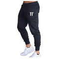 Spring And Fall Solid Color Drawstring Sports Pants Men's Casual Sports Digital Printed Pants Fitness Running Ankle Pencil Pants